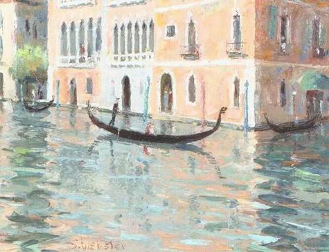 Venice Scene oil painting